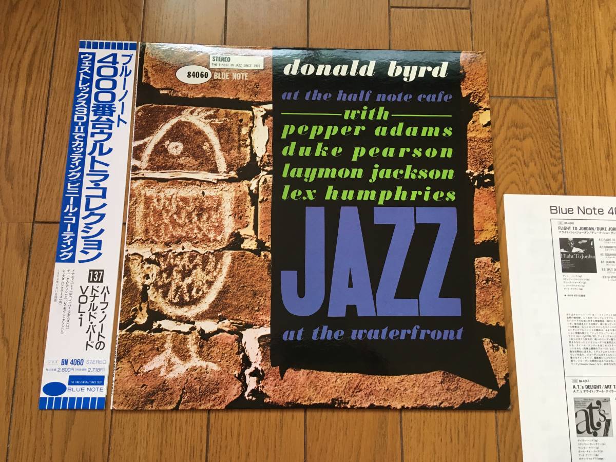 BLUE NOTE 4060 ドナルド・バード&ペッパー・アダムス DONALD BYRD&PEPPER ADAMS+DUKE PEARSON TRIO ブルーノート - 7,555円 | broadwayexporter.com