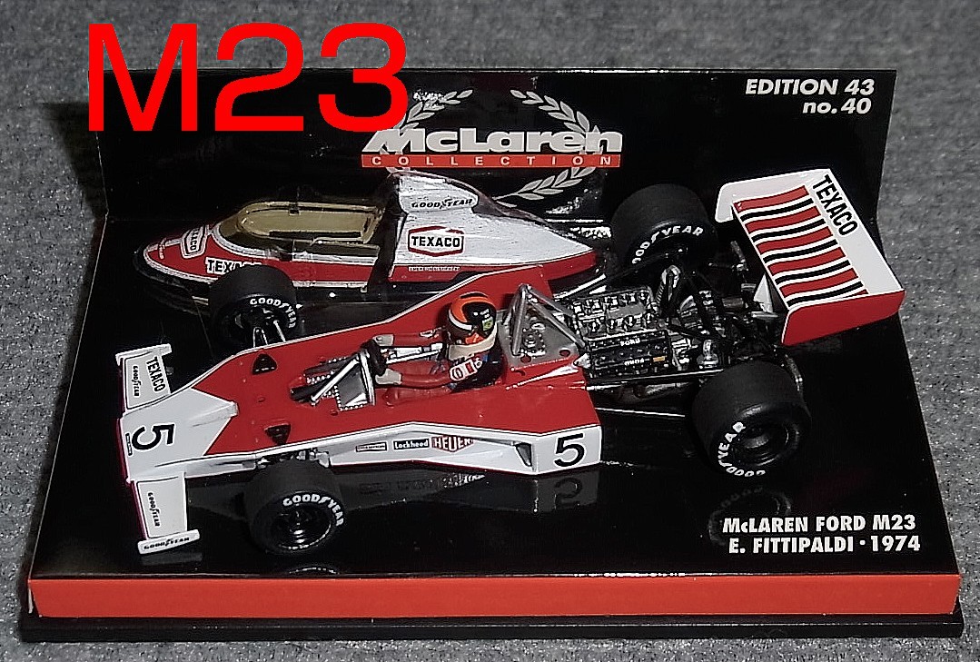 1/43 TEXACO マクラーレン フォード M23 フィッティパルディ 1974 McLaren FORD
