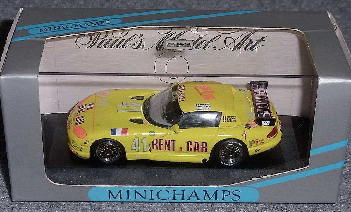 1/43 Dodge Viper イエロー 41号車 ルマン1994 ダッジ バイパー