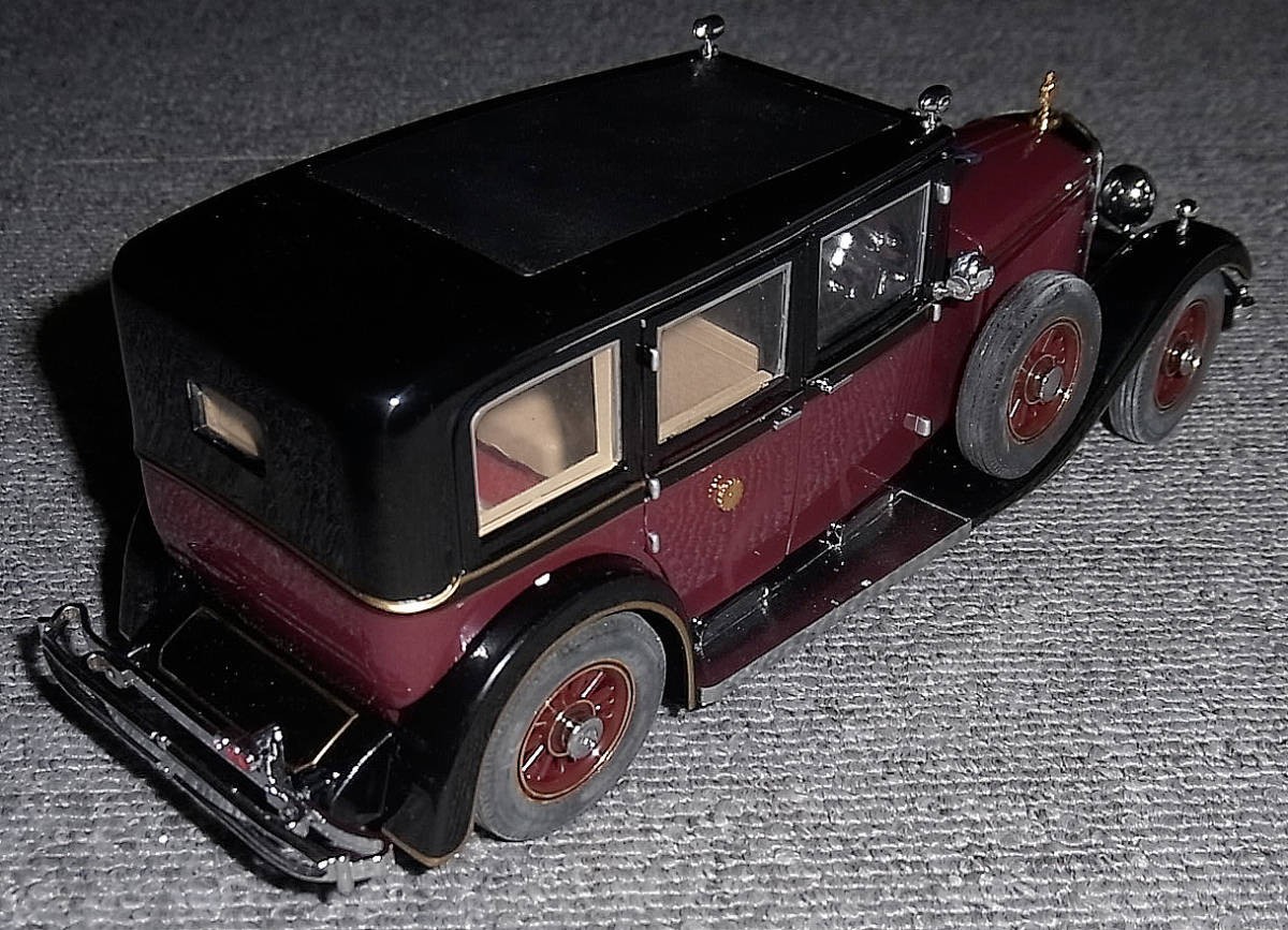 送料込 PMA 1/24 メルセデス ベンツ 770K 昭和天皇御料車 1935 裕仁 グロッサー メルセデス MERCEDES BENZ_画像4