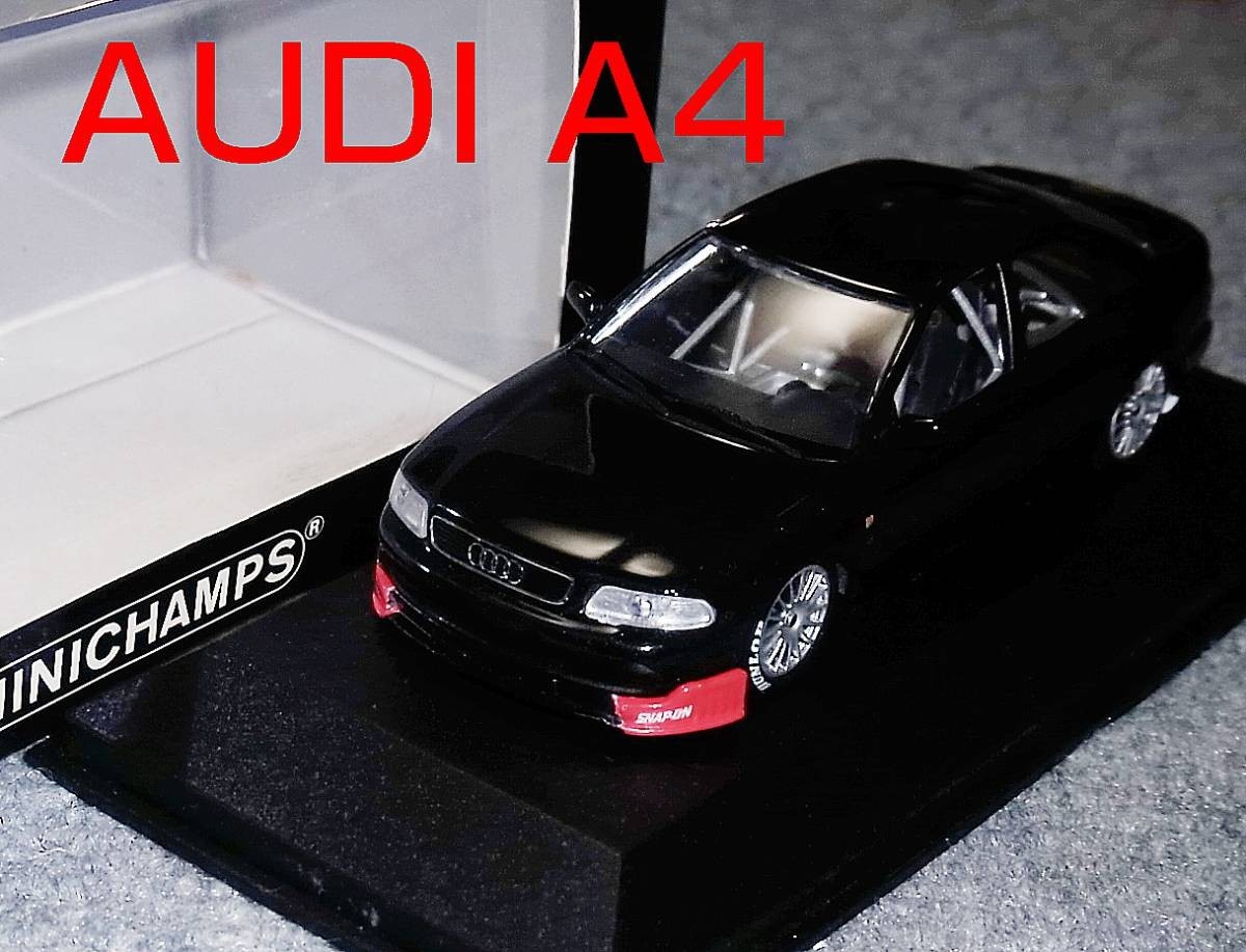 1/43 アウディ A4 super touring ブラックメタ AUDI スーパー 1/43 アウディ A4 super touring ブラックメタ AUDI スーパー