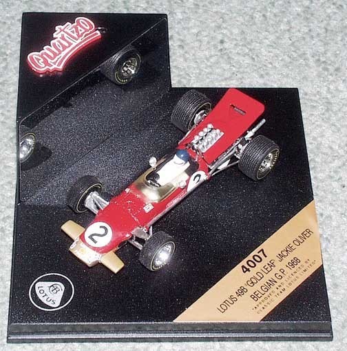 4007 1/43QUARTZOロータス49B J.オリバー1968ベルギー LOTUS