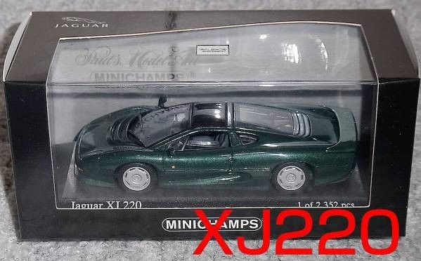 1/43 ジャガーXJ220 グリーンメタ JAGUAR