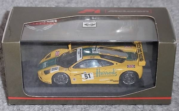 1/43 マクラーレン F1 GTR ハロッズ 51号車 1995 ルマン-