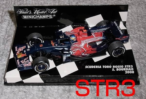 1/43 トロロッソ STR3 ブルデー TOROROSSO 2008 レッドブル REDBULL