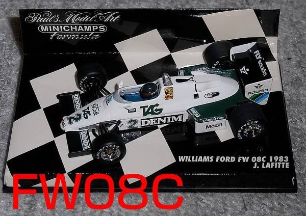 1/43ウイリアムズ フォードFW08C ラフィー 1983 LAFITTE