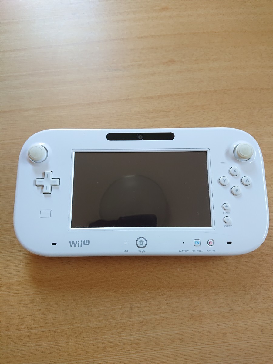 Paypayフリマ ジャンク品 難有り 任天堂 Wiiuゲームパッド ホワイト Paypayフリマ ジャンク品 難有り 任天堂 Wiiuゲームパッド ホワイト