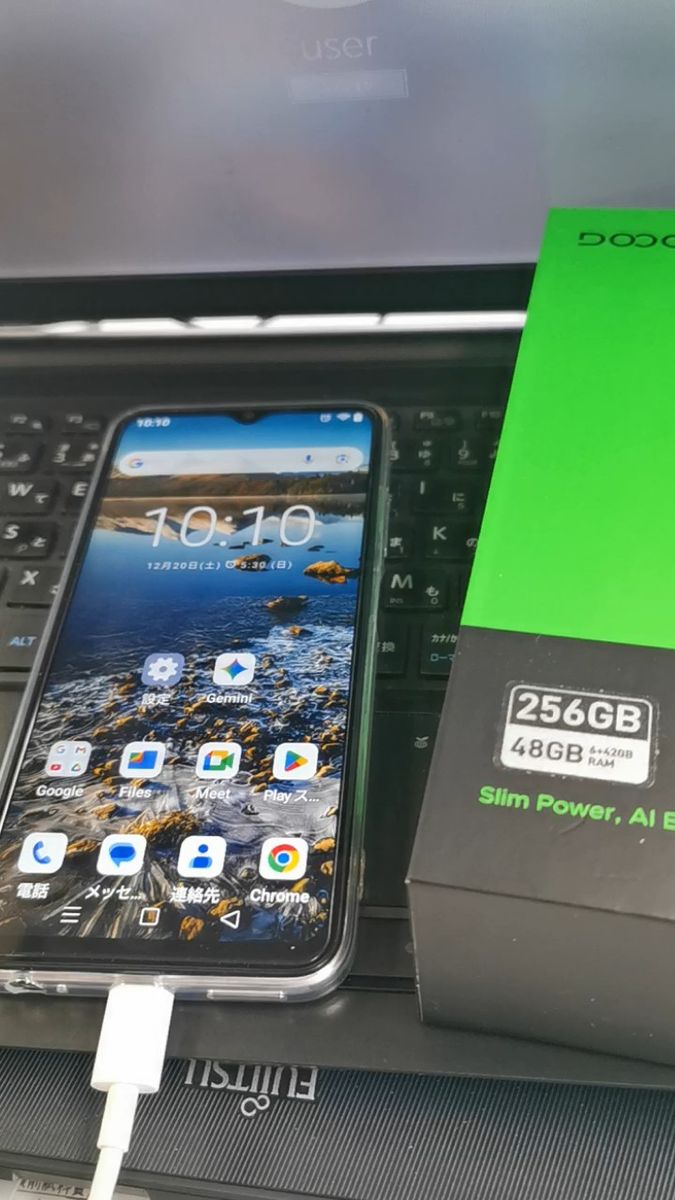 極美品 Android16 DOOGEE Note 56 plus SIMフリー 48GB RAM 256GB ROM 上位機種
