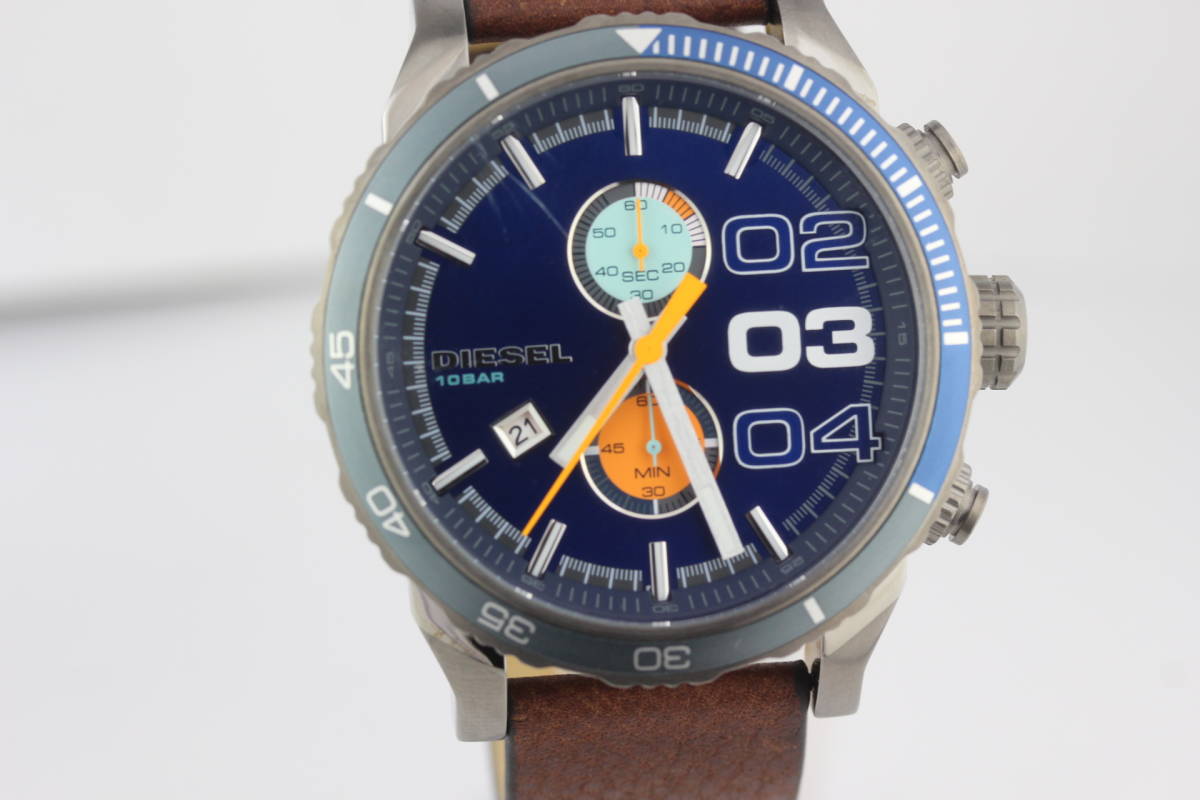 最も  ディーゼル DZ-4350 クロノグラフ メンズ腕時計 男性用