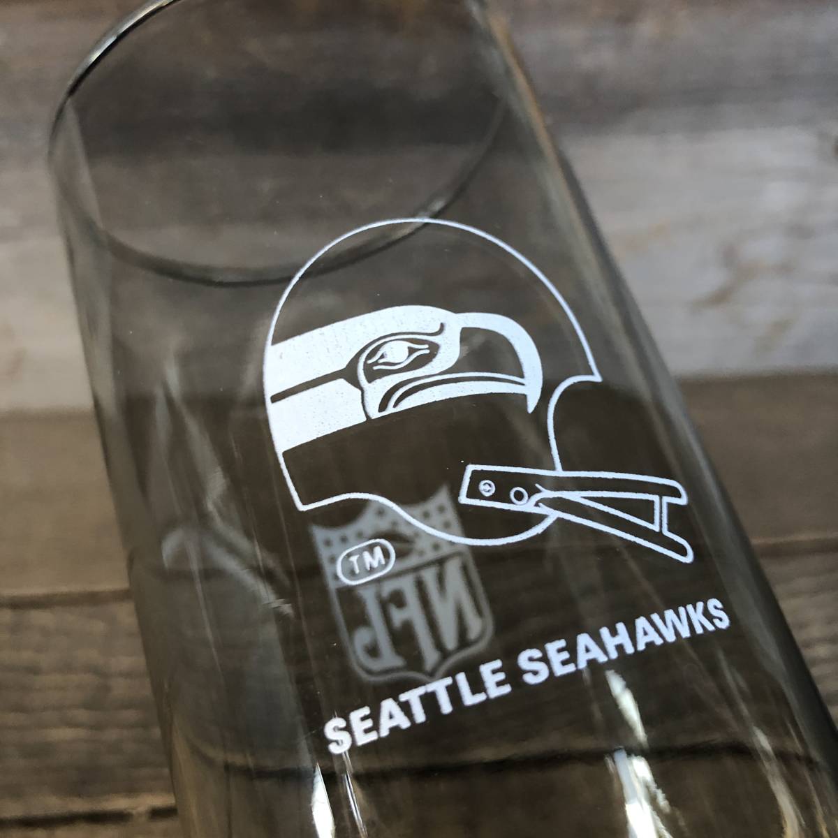  быстрое решение [ 70s NFL SEATTLE SEAHAWKS Vintage стакан 1 пункт ] американский футбол Сиэтл si- Hawk s burger shef Novelty 