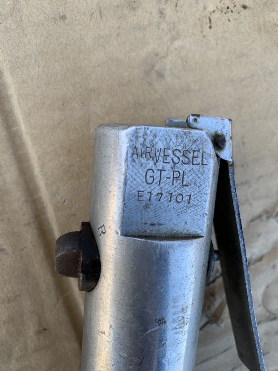 AIR VESSEL ベッセル GT-PL エアードライバー E17101 エアーインパクト中古 動作未確認 ジャンク品 部品取り_画像7