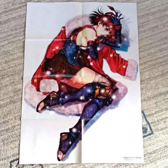 B2ポスター Animage 甲鉄城のカバネリ 開門決戦 無名 どろろ 付録