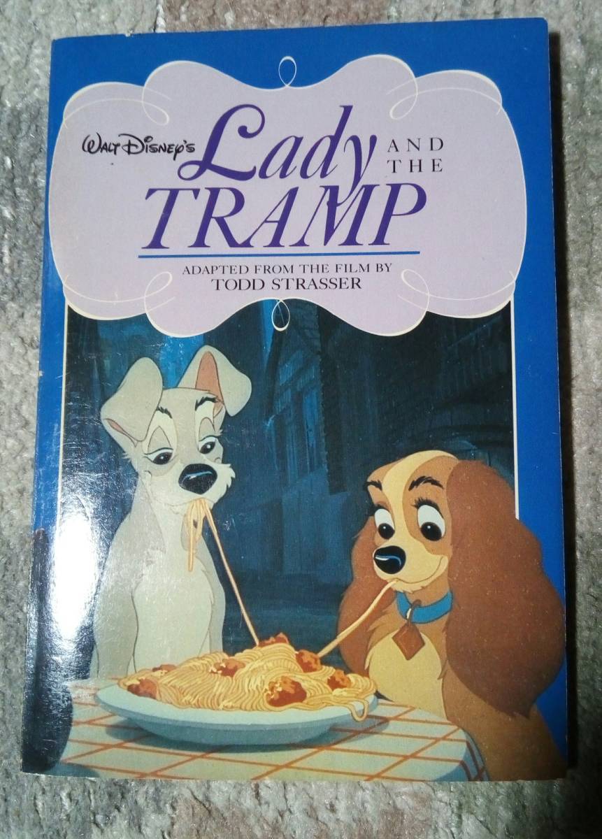 ■lady and the tramp わんわん物語 ディズニー 中古 本 洋書