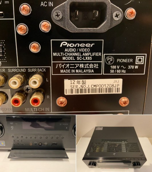 最終値下げ 【美品】Pioneer AVマルチチャンネルアンプ SC-LX81