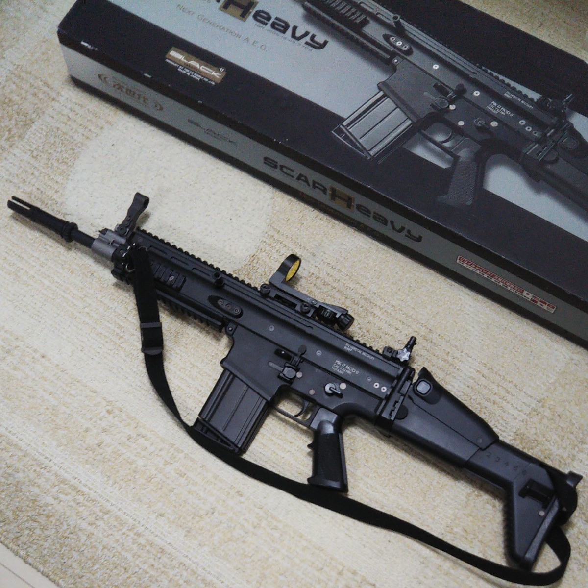 タカハシ様専用】東京マルイ 次世代 SCAR-H オプションパーツ多数搭載-