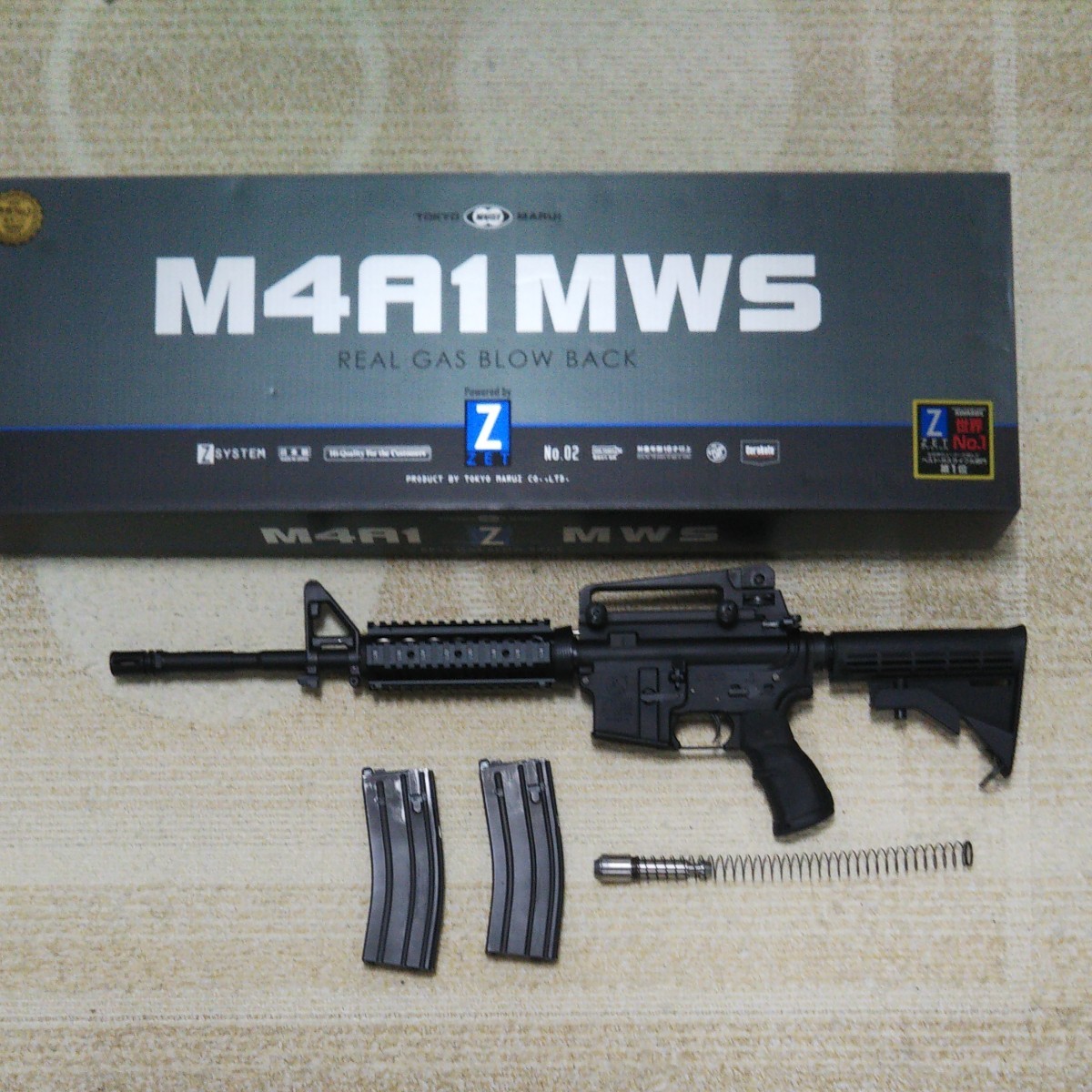 東京マルイ ガスブローバック M4A1MWS カスタム|Yahoo!フリマ 東京マルイ ガスブローバック M4A1MWS カスタム|Yahoo!フリマ
