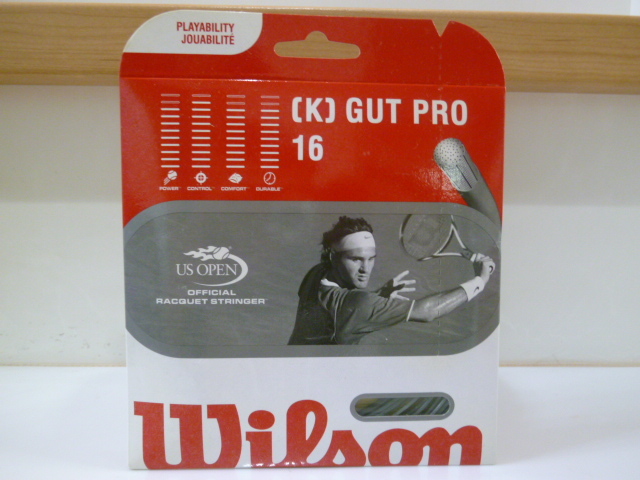 希少　ウイルソン　【Ｋ】ＧＵＴ　ＰＲＯ16　　ＵＳ ＯＰＥＮ　　フェデラー　　新品 _画像1