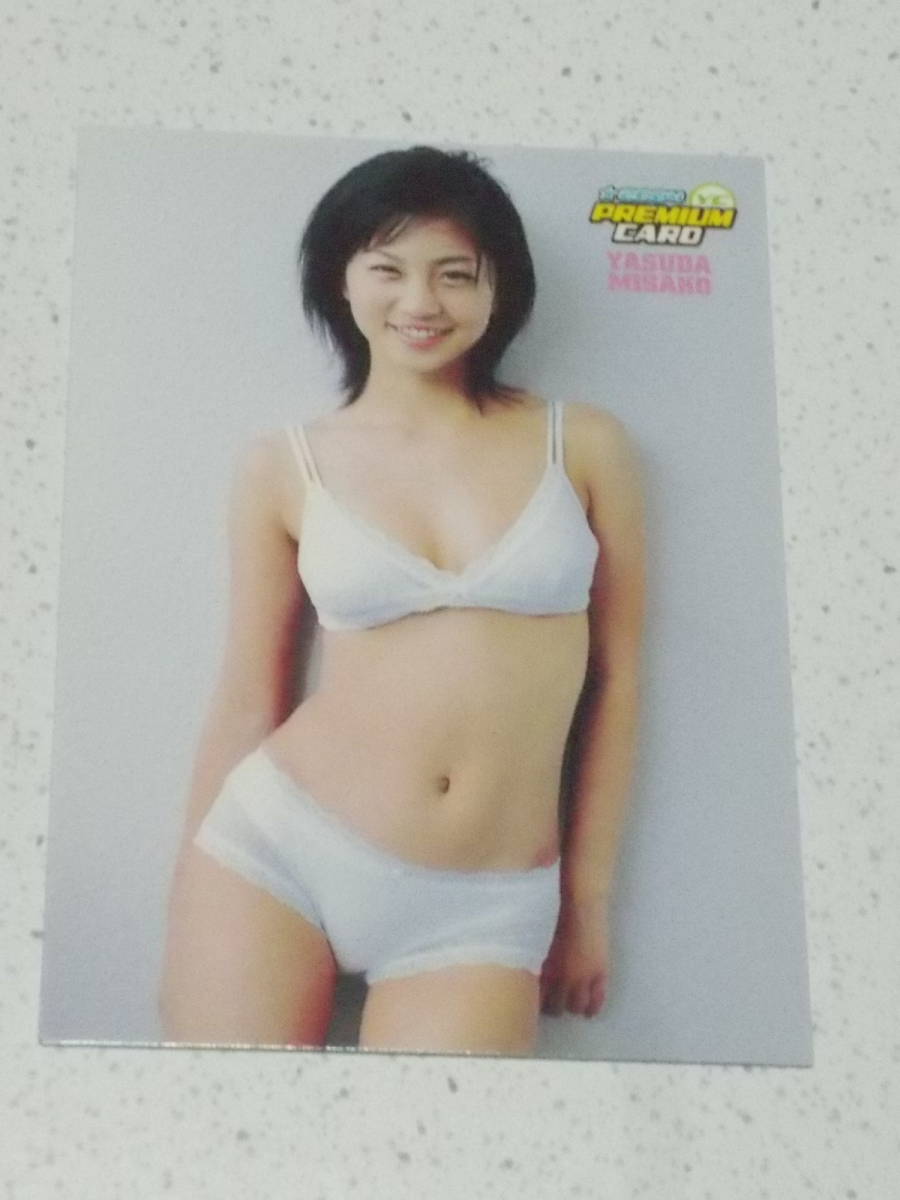 ★安田美沙子　トレカ　ヤングチャンピオン_画像1