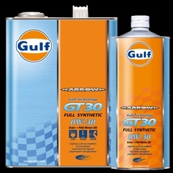 送料無料！　Gulf　ARROW GT　ガルフ　アロー　GT30 　0W-30　全合成油　Full Synthetic 　1Lｘ12本 (1ケース）　エンジンオイル_画像1