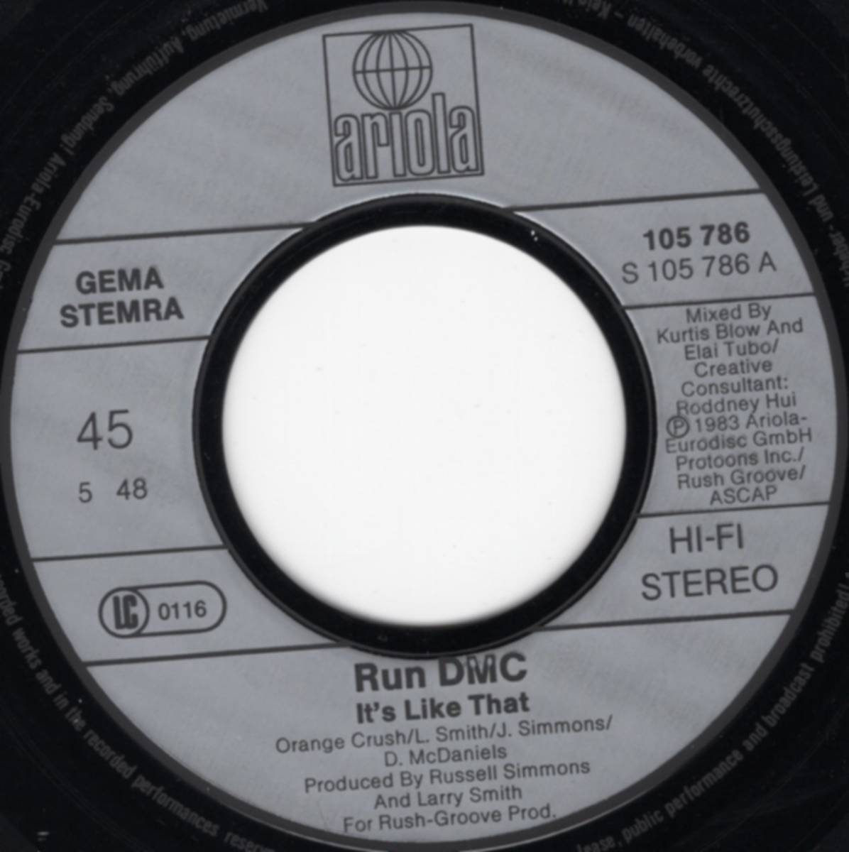 * ultra rare *7 -inch *RAP45*SUCKER M.C.'s compilation * RUN DMC|IT'S LIKE THAT|RUN-DMC PETER PIPER 7inch MURO DJ KOCO DEV LARGE D.L KENSEI