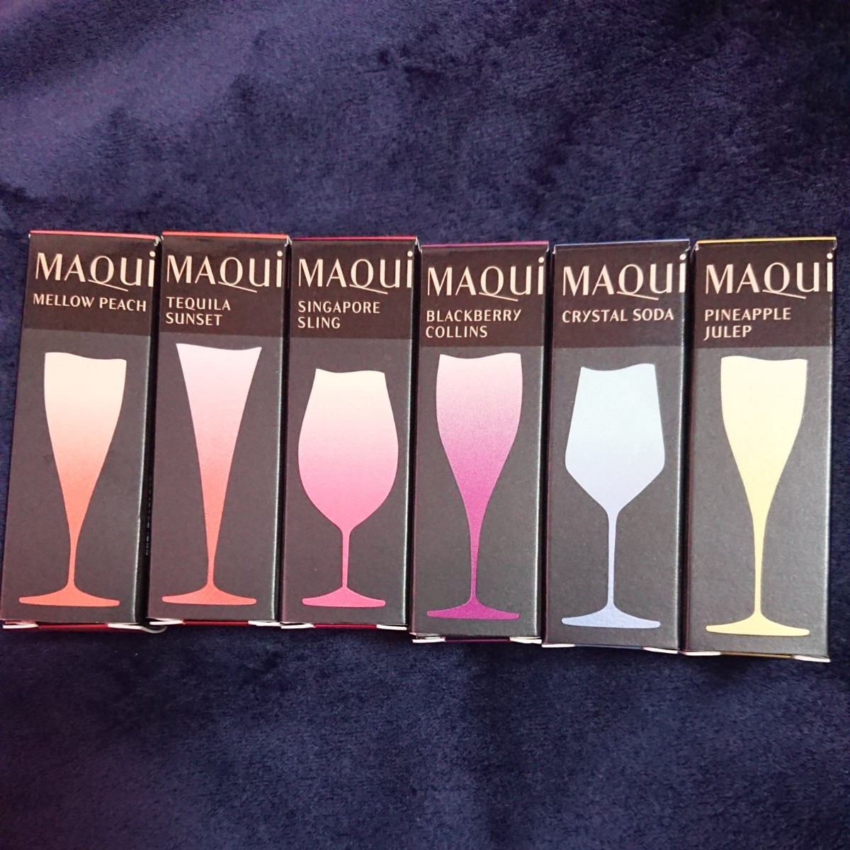 新品 MAQuillAGE ルージュミニ 6色セット マキアージュ カクテル