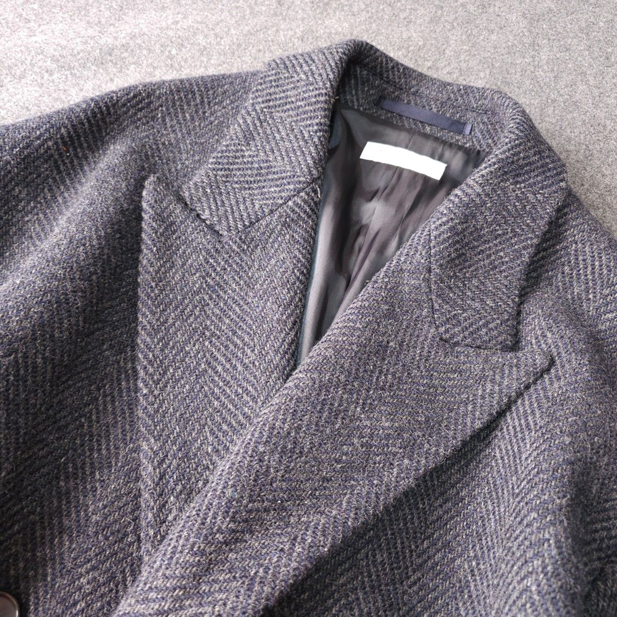 専用Lサイズ ユナイテッドアローズ　ダブルチェスターコート　ヘリンボーン BEAUTY&YOUTH UNITED ARROWS ヘリンボーン ダブルブレスト