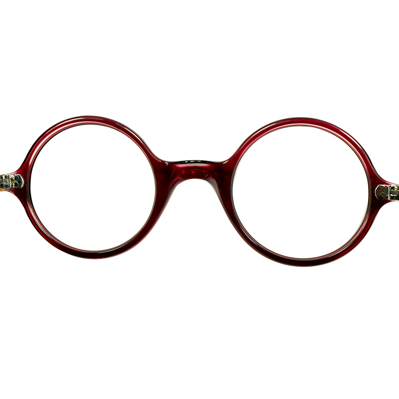 MUST CHECK格上オールド赤眼鏡 超GOODSIZE個体1940s FRAME FRANCE