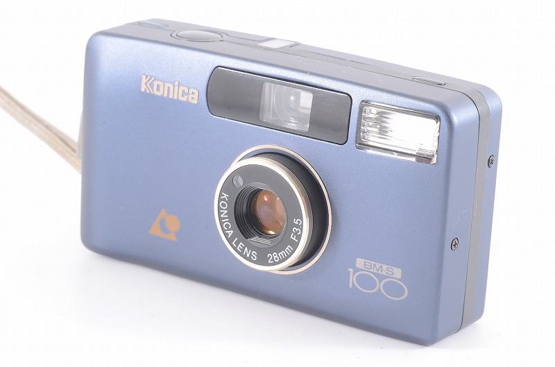 訳アリ特価★コニカ Konica Big Mini Super BM-S 100 28mm F3.5★とてもきれいな外観★ジャンク★＜元箱,ストラップ付き＞T5839_画像2