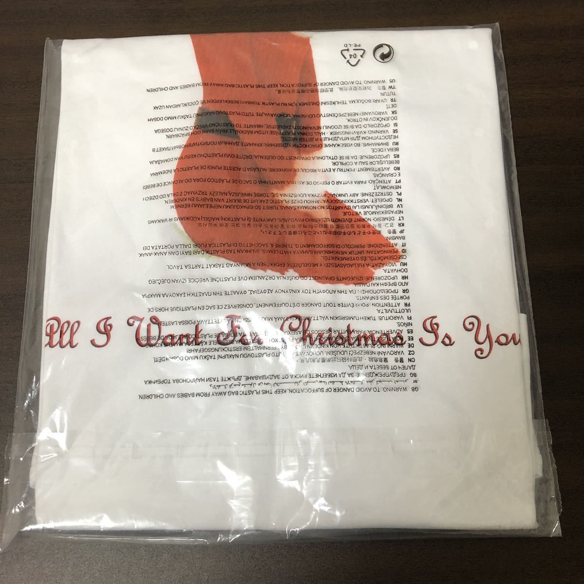 【国内正規品】新品 未試着 サイズ S / Mariah Carey デザイン Tシャツ マライア キャリー All I Want For Christmas Is You クリスマス 3_画像4