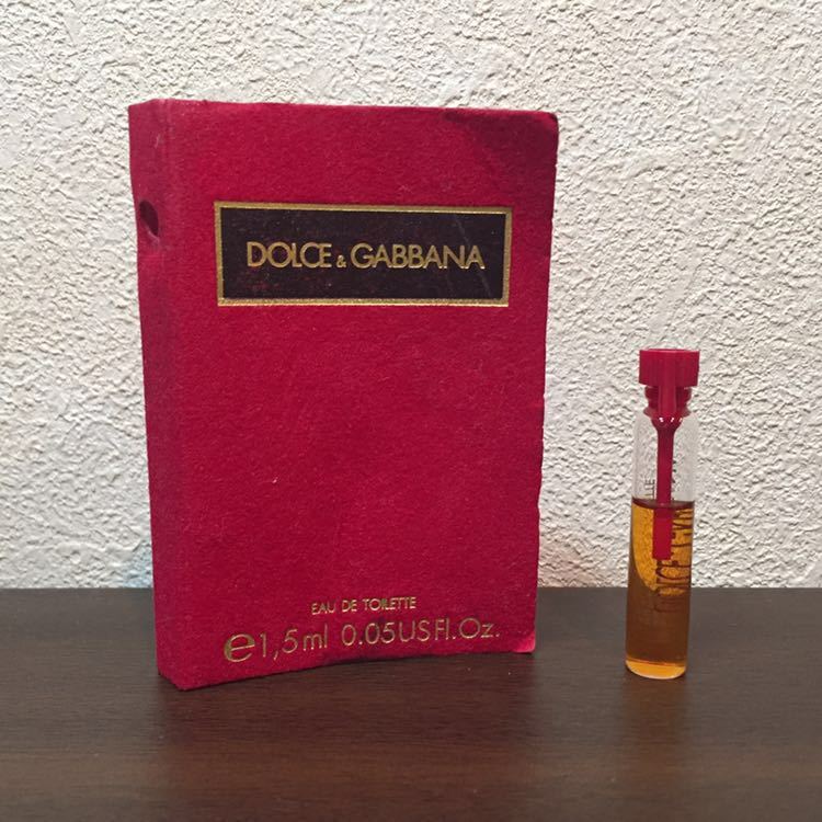  Dolce & Gabbana DOLCE&GABBANAo-doto crack perfume 1.5ml fragrance o-teto crack sample 