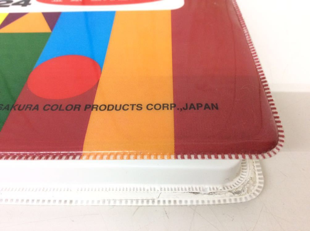 [ SAKURA COUPY-PENCIL ] Sakura Koo pi- pen sill 24 secondhand goods Showa Retro color pencil crayons kre Pas 