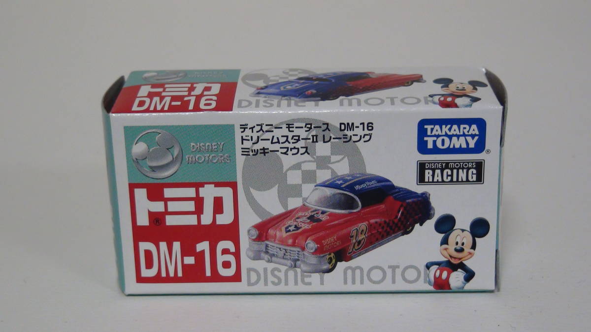 2-240　ディズニーモータース　DM-16　トミカ　ドリームスターⅡ　レーシング　ミッキーマウス_画像1