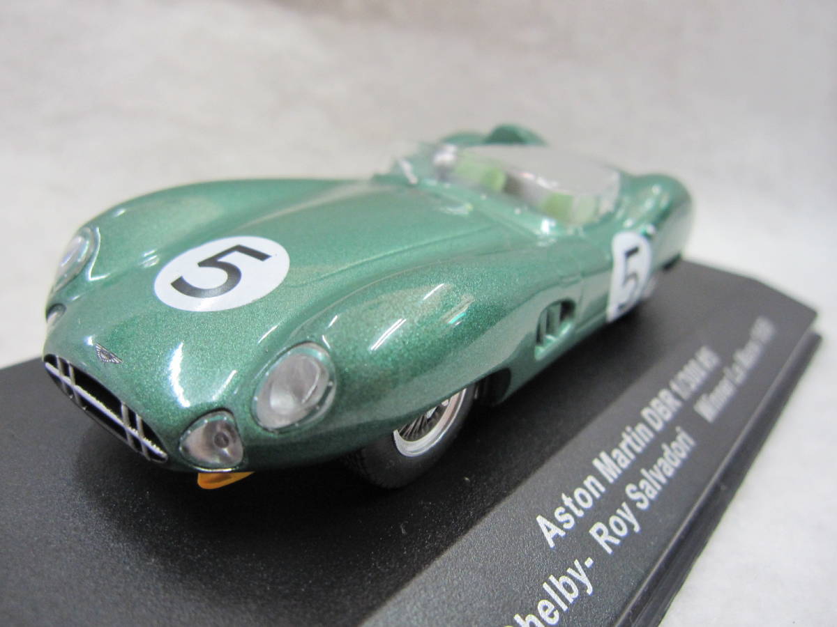 ixo Ixo 1/43 Aston Martin DBR 1/300 #5 Carroll Shelby-Roy Salvadoriwina- Ла Манш 1959