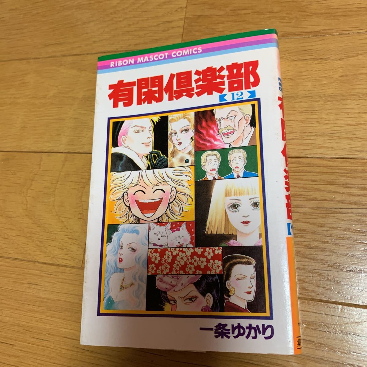 有閑倶楽部 １２巻 一条ゆかり 集英社 焼けあり リボンマスコットコミックス 1990年発行