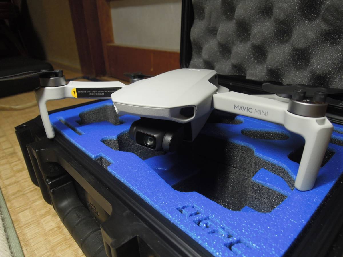 美品 ケース付き DJI Mavic Mini (64GB SD、GPC Go Professional Cases付属)