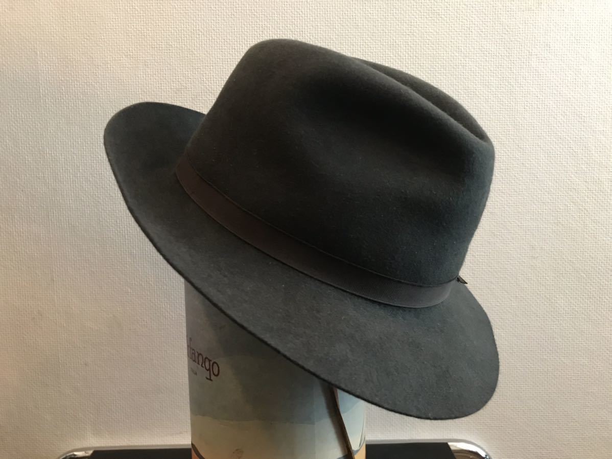 □MADE IN ITALY BORSALINO ボルサリーノ ICARO イカロ ロールハット
