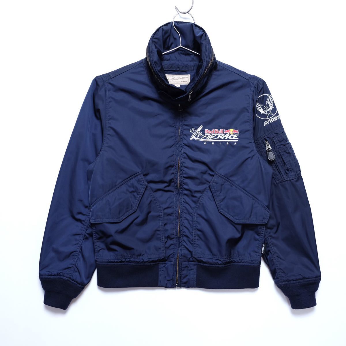 【送料無料】RED BULL AIR RACE CHIBA 2017/レッドブル・エアレース千葉/AIR RACE CWU JACKET/フライトジャケット/AVIREX/アヴィレックス_画像1