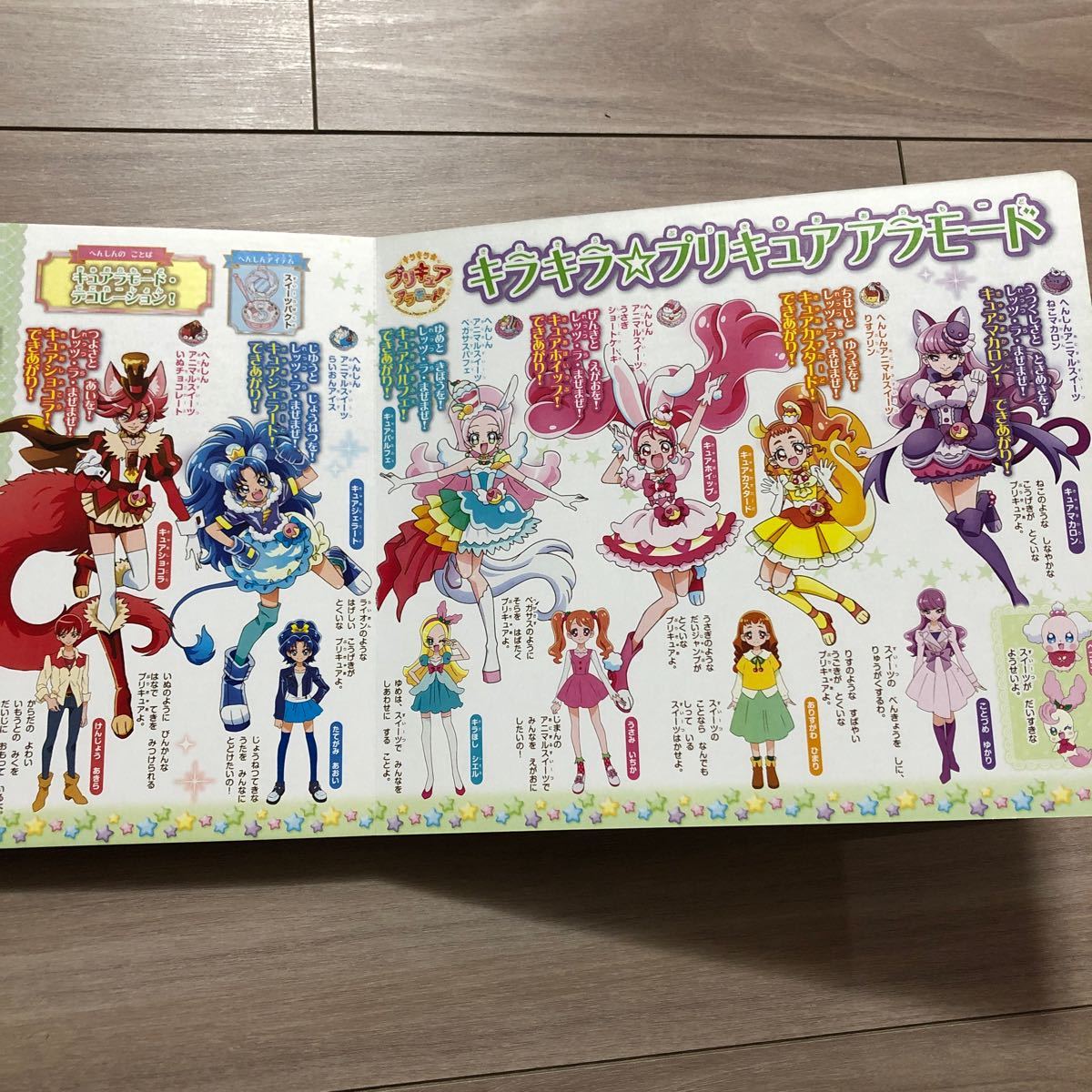 Paypayフリマ プリキュアオールスターズスーパー大ずかんプリキュア５９にんさがしてね プリキュアクイズが４５もん 講