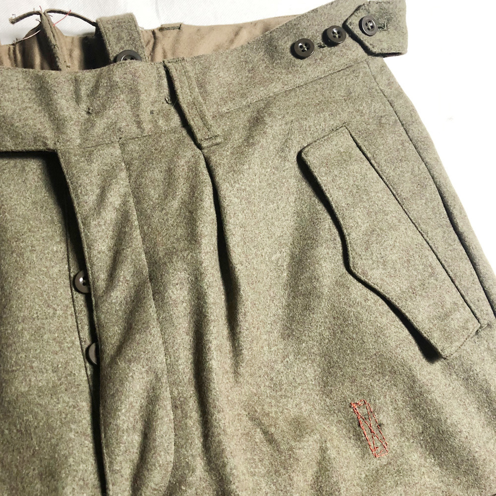 60\'S west Germany army WEST GERMAN ARMY wool WOOL FEILD field pants combat COMBAT trousers France army England army rare 