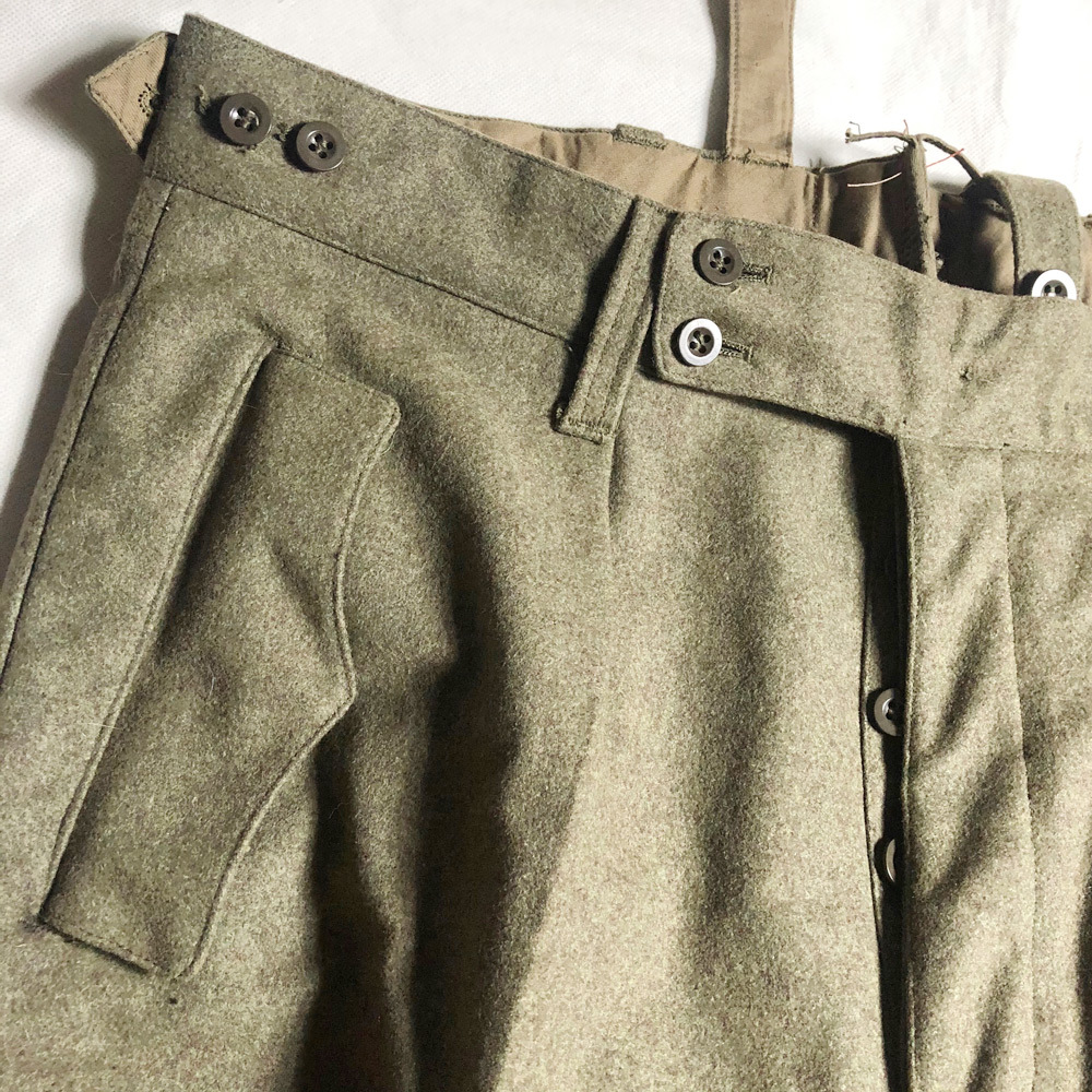 60\'S west Germany army WEST GERMAN ARMY wool WOOL FEILD field pants combat COMBAT trousers France army England army rare 
