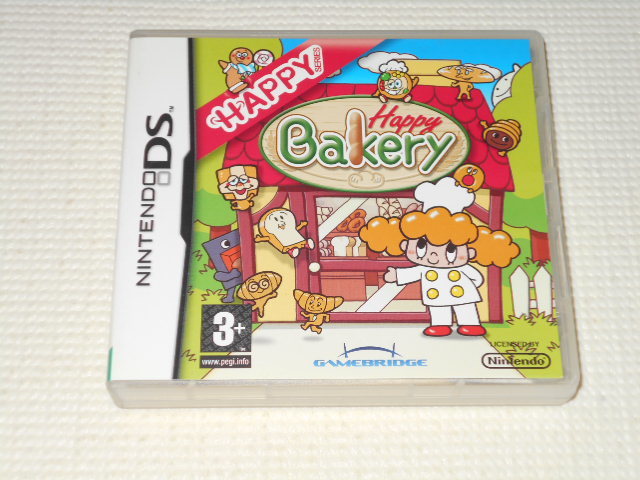 DS★Happy bakery HAPPY SERIES 海外版(国内本体動作可能)★箱付・説明書付・ソフト付
