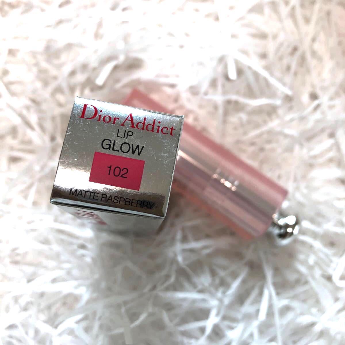 Dior リップグロウ 102 マットラズベリー
