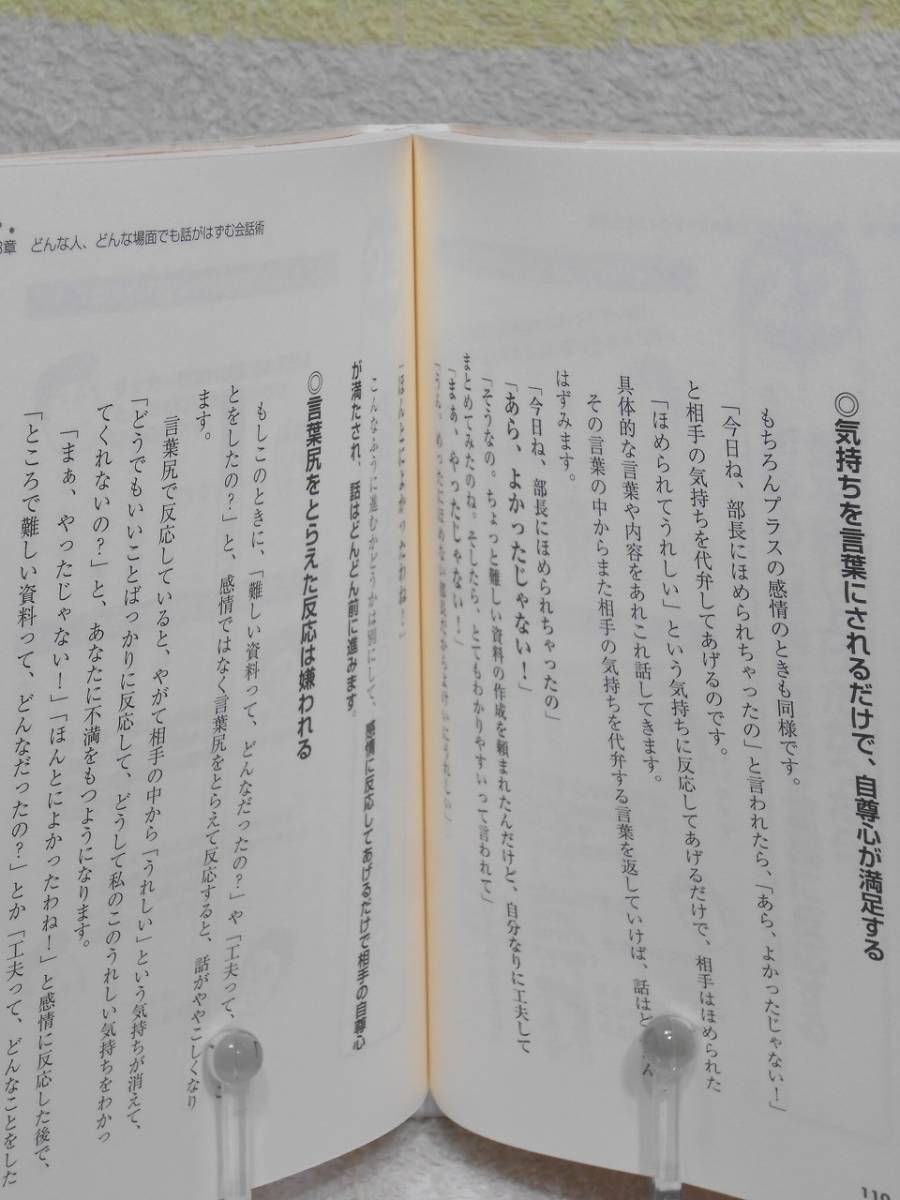 誰とでも会話が続く話し方教室　帯付き　新田 祥子　日本能率協会マネジメントセンター_画像6