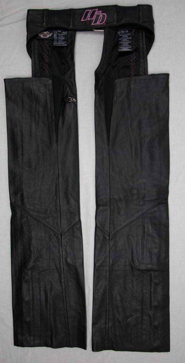HARLEY-DAVIDSON Harley leather chaps 97080-12VW size selection possible 
