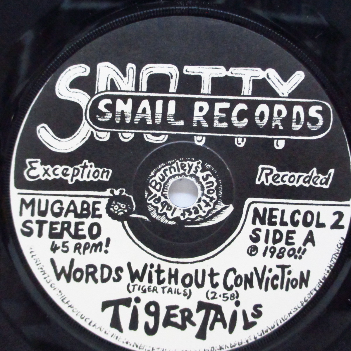 TIGER TAILS-Words Without Conviction E.P. (UK Orig.7)_画像3