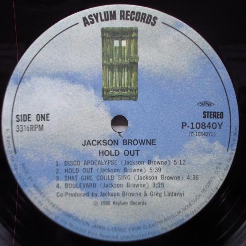 JACKSON BROWNE-Hold Out (Japan Orig.LP)_画像3