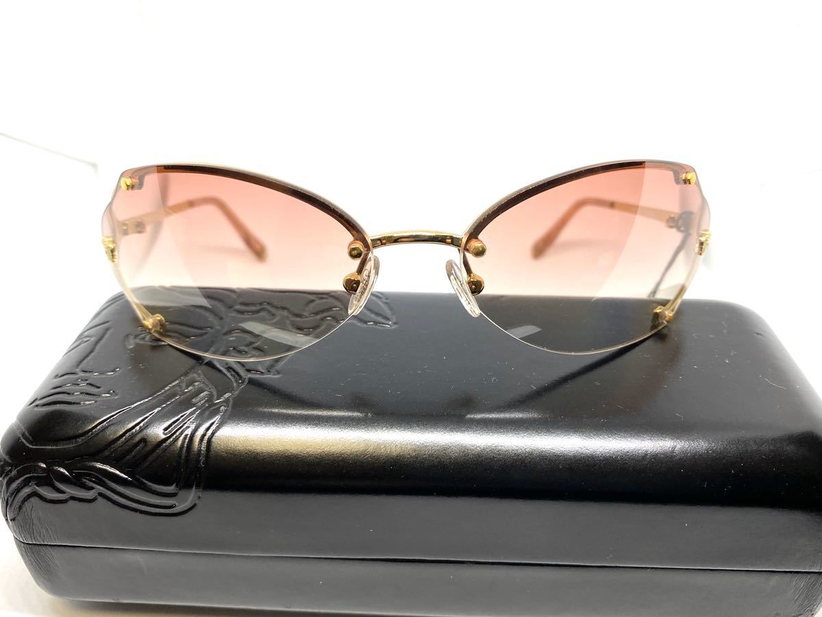 VERSACE サングラス GACKT着用モデル ヴェルサーチ ガクト 格付け ケース 眼鏡 フレーム メガネ 21221