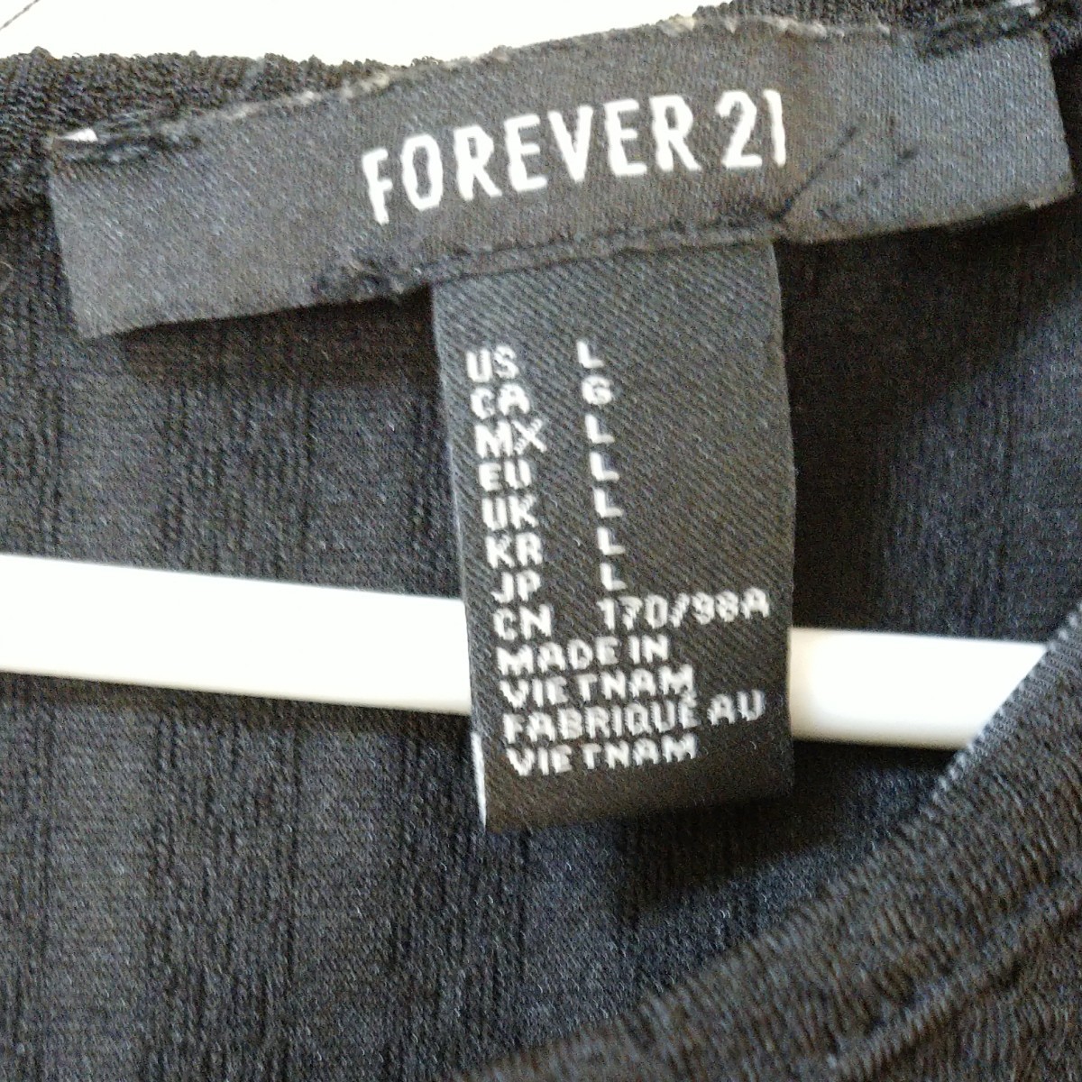 ノースリーブワンピース　FOREVER 21　ワンピース　ミニワンピース