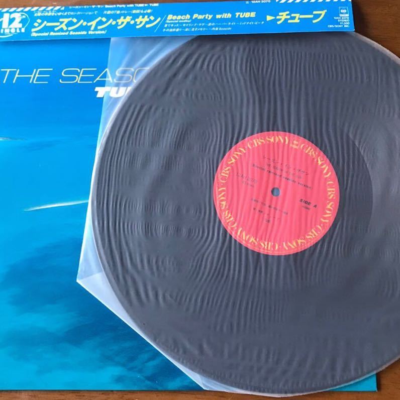 LPレコード　THE SEASON IN THE SUN/TUBE_画像2