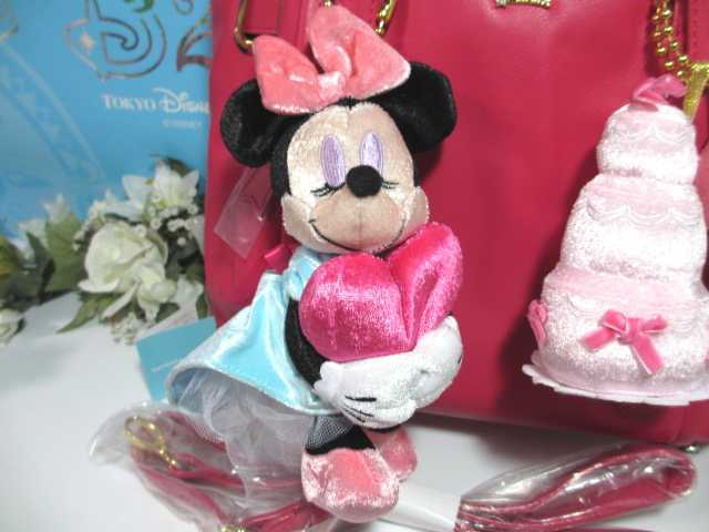  free shipping 40%. Samantha Thavasa Disney D23 Expo Japan limitation minnie charm attaching 2WAY tote bag shoulder bag new goods certificate attaching 